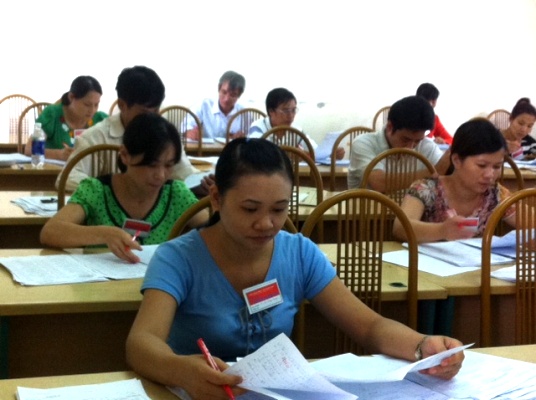 Định mức chi lệ phí dự thi, dự tuyển cho kỳ thi THPT quốc gia 2015